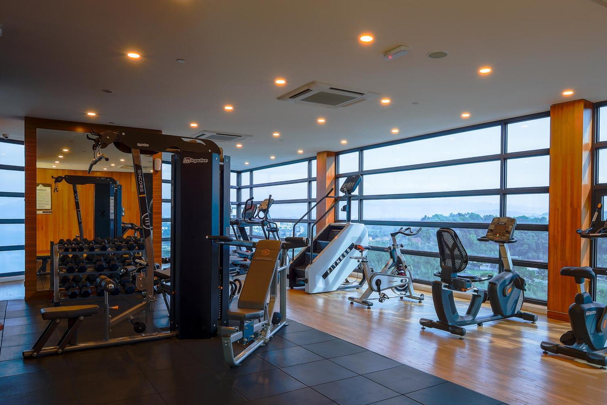The Riyaz Lavanya Langkawi Pantai Cenang  Εξωτερικό φωτογραφία The gym at the hotel